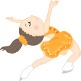 女子フィギュアスケーターのイメージ