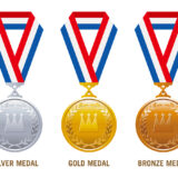 金銀銅メダル