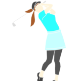 美女ゴルファーのイメージ