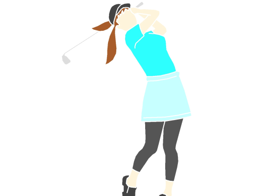 美女ゴルファーのイメージ