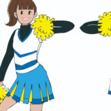 かわいいチアダンサーのイメージ