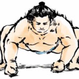 力士の立合い