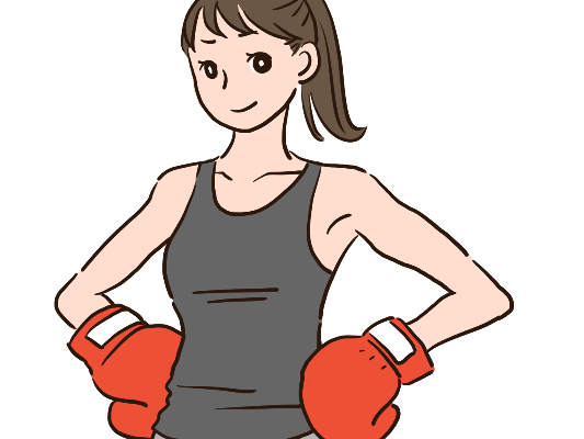 女性ボクサーのイメージ